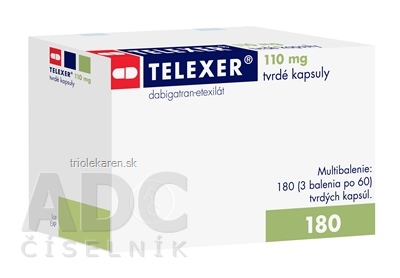 TELEXER 110 mg kapsuly 180 ks