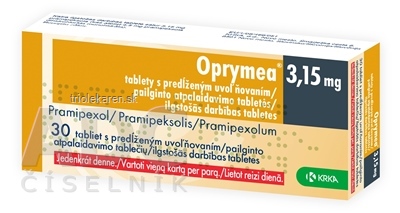 Oprymea 3,15 mg tablety s predĺženým uvoľňovaním 30 ks