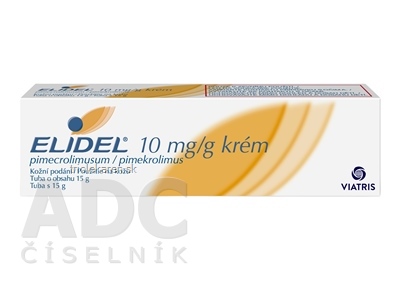 ELIDEL 10 mg/g krém crm (tuba Al) 1x15 g