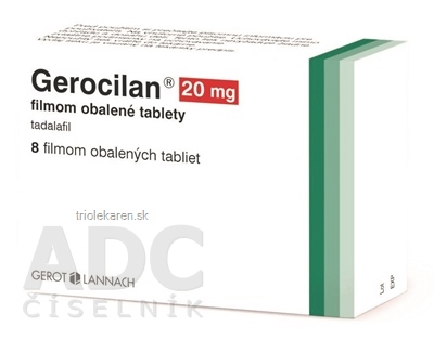 Gerocilan 20 mg filmom obalené tablety 8 ks