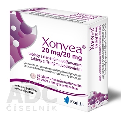 Xonvea 20 mg/20 mg tablety 20 ks