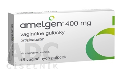 Amelgen Vaginálna guľôčka 400 mg 15 ks