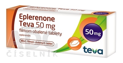 Eplerenone Teva 50 mg tablety 30 ks