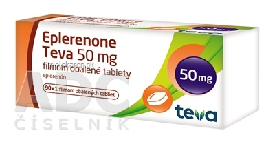 Eplerenone Teva 50 mg tablety 90 ks