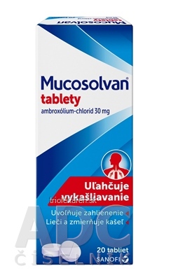 Mucosolvan tablety tbl 30 mg 1x20 ks