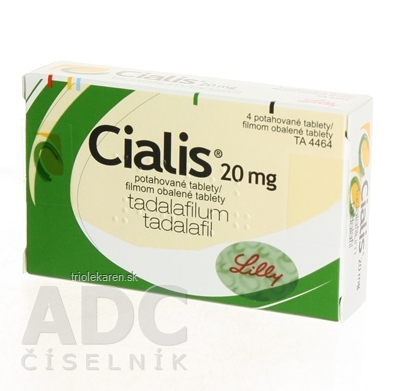 CIALIS 20 mg tablety 4 ks