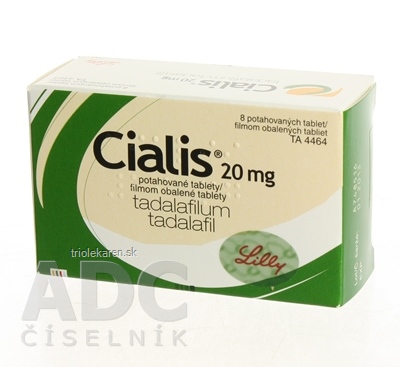 Cialis 20 mg tbl flm 2x4 ks (8 ks)