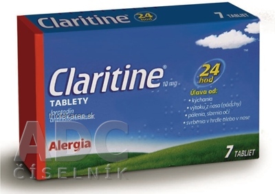 CLARITINE 10 mg tbl 1x7 ks