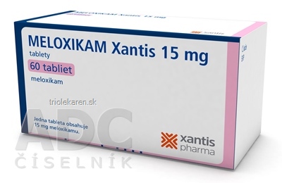 Meloxikam FMK 15 mg (Xantis) tbl (blis.OPA/Al/PVC/Al) 1x60 ks