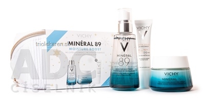 VICHY MINERAL 89 MOISTURE BOOST XMAS 2024 booster 50 ml krém 50 ml Capital Soleil1 set