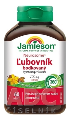 JAMIESON NEUROSOME ĽUBOVNÍK BODKOVANÝ tbl 1x60 ks