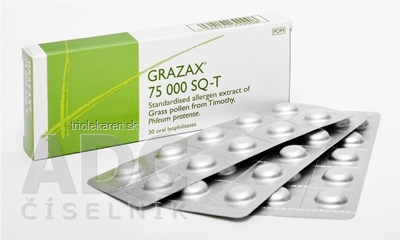 GRAZAX lyo slg 75 000 SQ-T (blister Al/Al) 1x100 ks