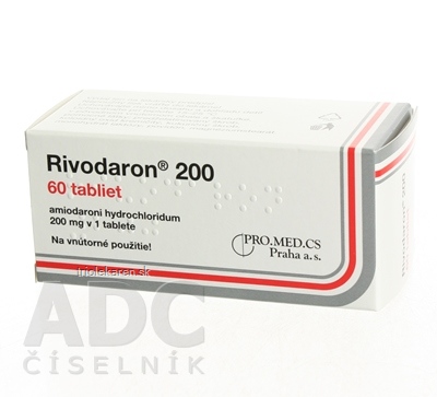 RIVODARON 200 tablety 60 ks