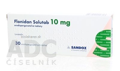 FLONIDAN SOLUTAB 10 mg tbl oro 1x30 ks