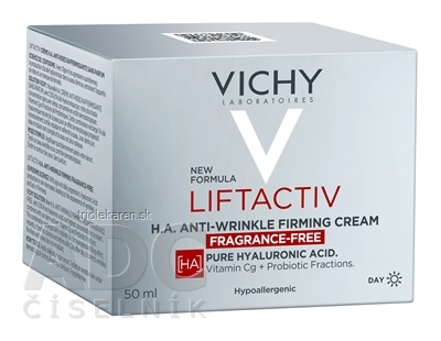 VICHY LIFTACTIV H.A. ANTI-WRINKLE FIRMING CREAM spevňujúci krém proti vráskam 50 ml