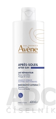 AVENE APRES-SOLEIL Reparačné MLIEKO po opaľovaní 1x400 ml