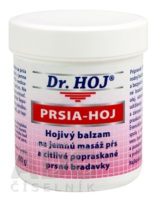 DR.HOJ PRSIA-HOJ hojivý balzam na masáž pŕs a citlivé popraskané prsné bradavky 100 g