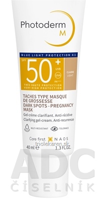 BIODERMA Photoderm M SVETLÝ SPF 50+ gél - krém 40 ml