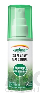 JAMIESON MELATONÍN 1 MG sprej (s mätovou príchuťou) 1x58 ml