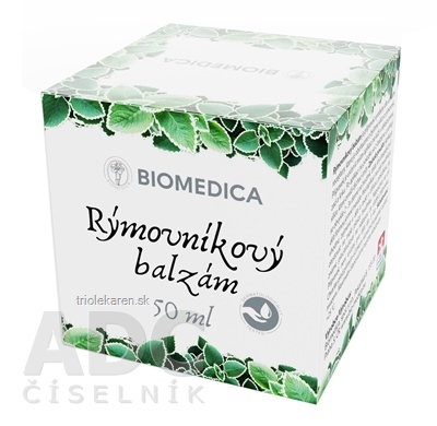 BIOMEDICA Rýmovníkový balzam bylinný s nádchovníkom 50 ml