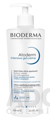 BIODERMA Atoderm Intensive gel-créme 1x500 ml