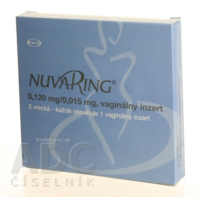 NuvaRing ins vag (vre.Al/PE/PET) 3x1 ks