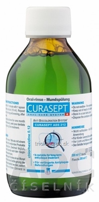 CURASEPT ADS 212 0,12% ústna voda 1x200 ml