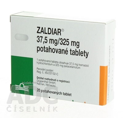 ZALDIAR tbl flm (37,5 mg/325 mg) 1x20 ks