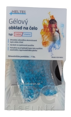 HELTES Gélový obklad na čelo hrejivý/chladivý 1 ks