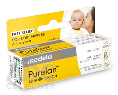 MEDELA Purelan lanolínový krém 1x7 g