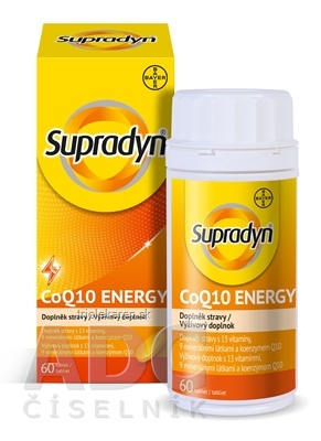 Supradyn CoQ10 ENERGY tbl 1x60 ks