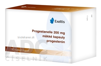 Progestanelle 200 mg cps mol (blis.PVC/PVDC/Al) 1x45 ks