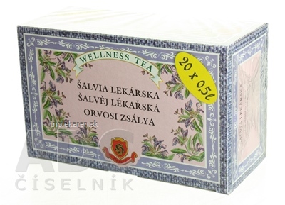 HERBEX ŠALVIA LEKÁRSKA bylinný čaj 20x3 g (60 g)