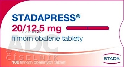 STADAPRESS 20/12,5 mg tbl flm 1x100 ks