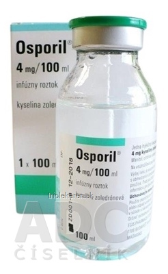 Osporil 4 mg/100 ml infúzny roztok 100 ml