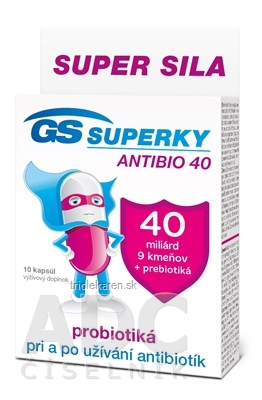 GS SUPERKY ANTIBIO 40 cps 1x10 ks