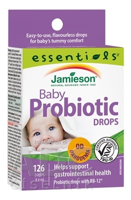 JAMIESON PROBIOTIC BABY kvapky s BB12 1x8,6 ml