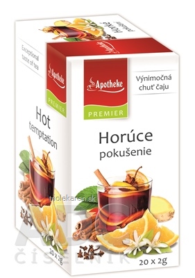 APOTHEKE PREMIER SELECTION Horúce pokušenie 20x2 g (40 g)