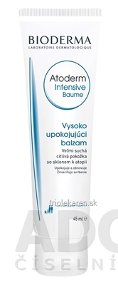 BIODERMA Atoderm Intensive Baume upokojujúci balzam 1x45 ml