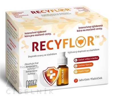 RECYFLOR fľaštičky 7 ks