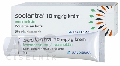 Soolantra 10 mg/g krém crm (tuba lam.PE/Al/PE s PP dets.uzáv.) 1x30 g