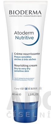 BIODERMA Atoderm NUTRITIVE výživný krém na tvár, suchá pleť 1x40 ml