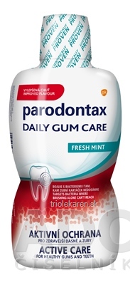 Parodontax DAILY GUM CARE FRESH MINT ústna voda 1x500 ml