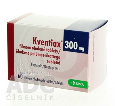 Kventiax 300 mg tablety 60 ks