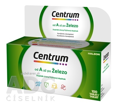 Centrum od A až po Železo tablety 100 ks