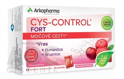 CYS-CONTROL FORT granulát vo vrecúškach 1x10 ks