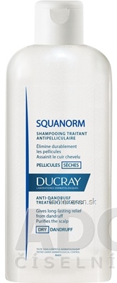 DUCRAY SQUANORM SHAMPOOING PELLICULES SÉCHES šampón proti suchým lupinám 200 ml