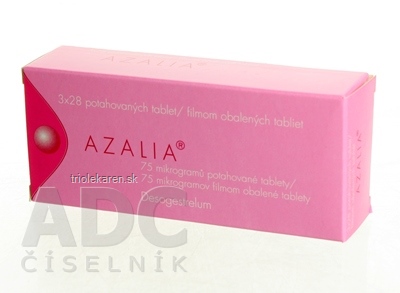 Azalia 75 mikrogramov filmom obalené tablety 84 ks