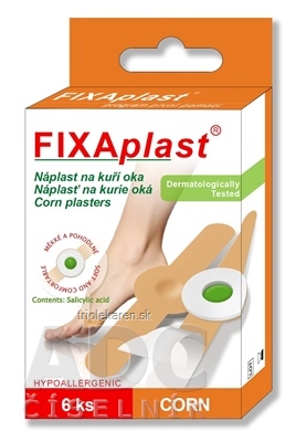 FIXAplast CORN náplasť na kurie oká 1x6 ks