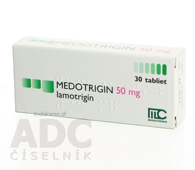 MEDOTRIGIN 50 mg tbl 1x30 ks